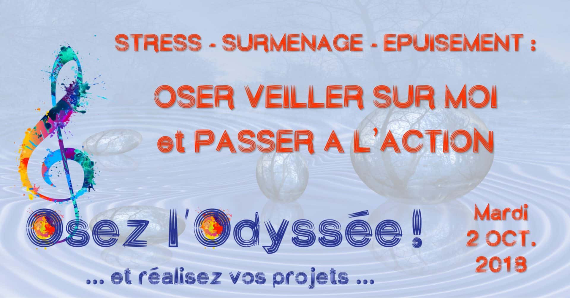 atelier gestion du stress octobre 2018 par Clio Franguiadakis - Osez l'Odyssee