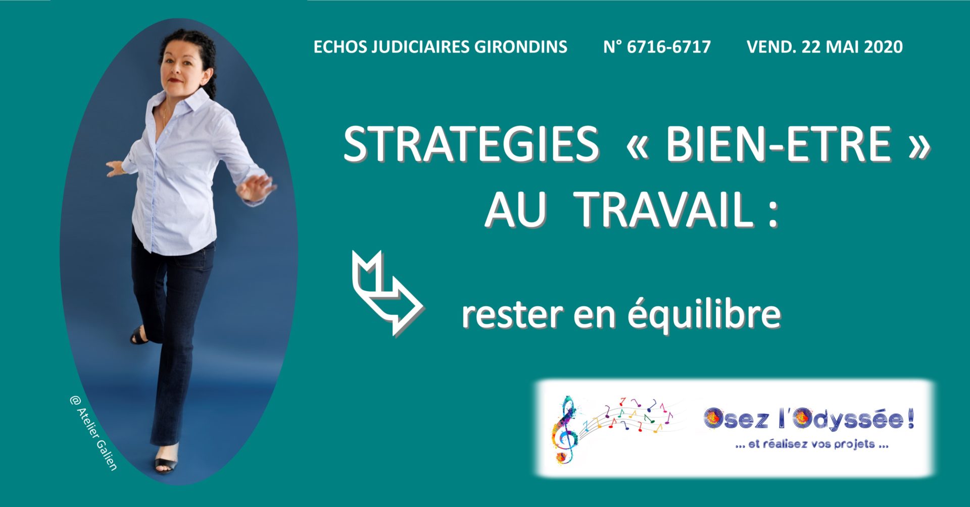 strategies bien etre au travail equilibre - chronique par Clio Franguiadakis - Osez l'Odyssee