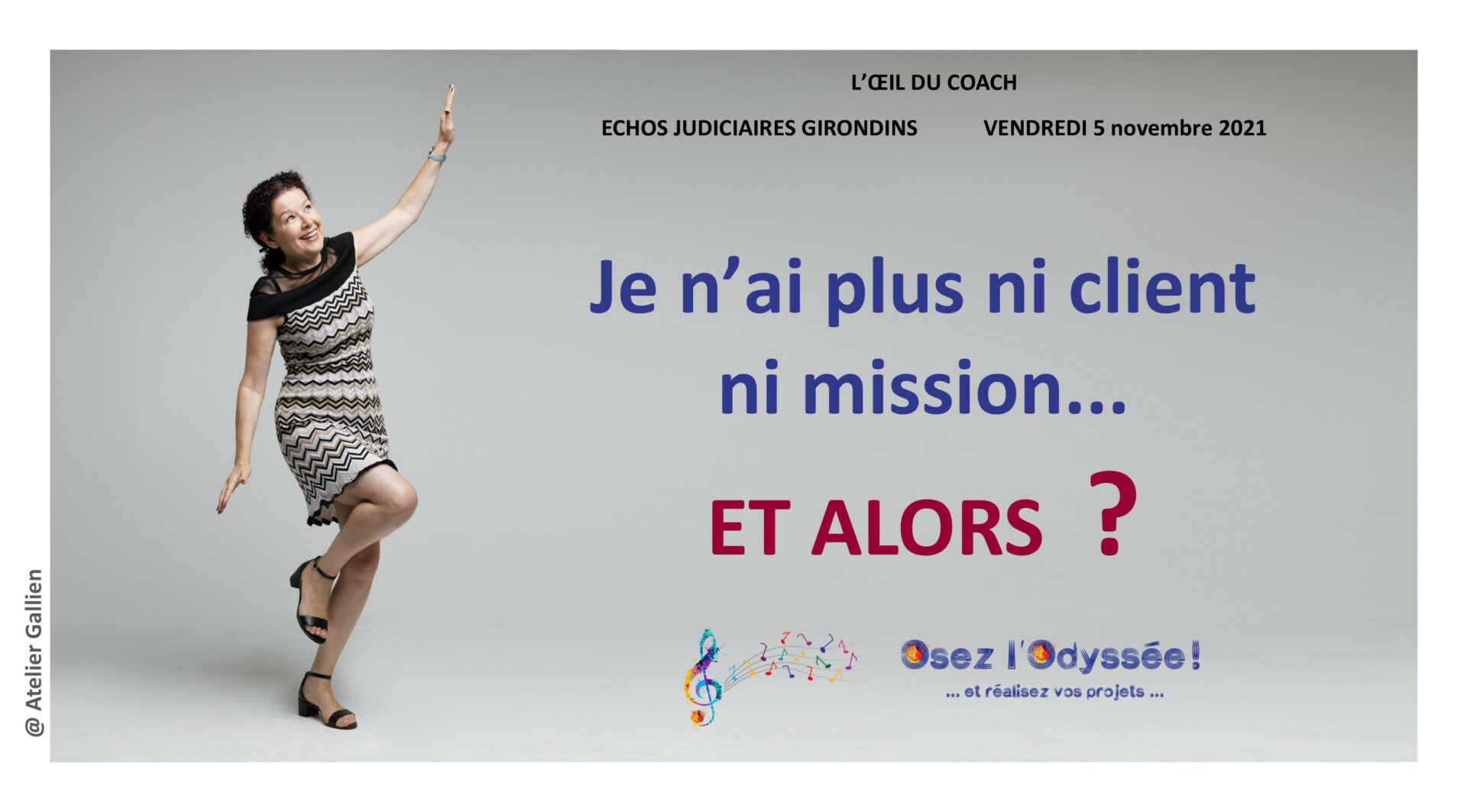 plus de clients ni mission - chronique par Clio Franguiadakis - Osez l'Odyssee